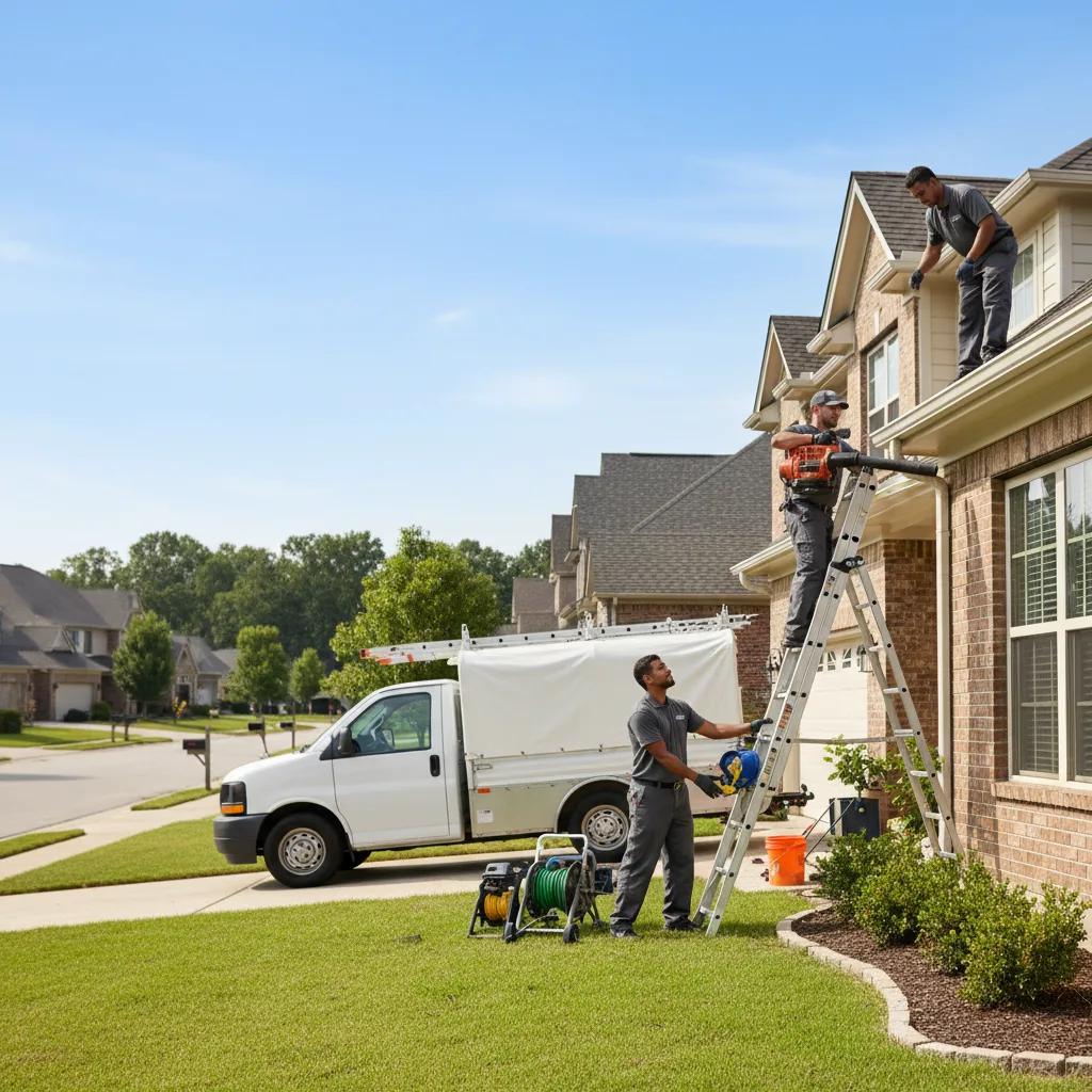 Home Gutter Service in Cedar Lane, TX near me